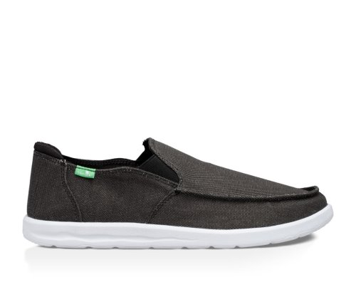 Sanuk Hi Five - Sanuk Shoes Mens Black - Philippines TWAVQS812